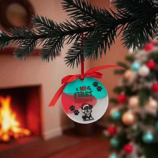 My First Christmas - Schnauzer