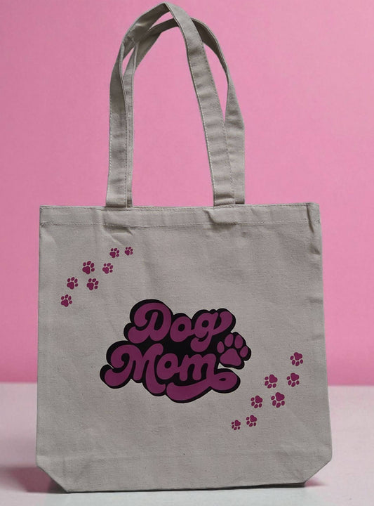 Dog Mom Tote Bag